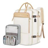 Imagem da oferta Mochila De Viagem Mochila Feminina Para Notebook 17,3 Polegadas Mochilas 52l Grande Antifurto E Impermeável Aprovado