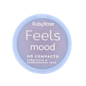 Imagem da oferta Pó Compacto Facial Feels Mood E160 Ruby Rose