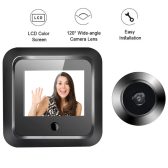 Imagem da oferta Câmera Smart Digital Door Viewer Monitor de Segurança Peephole Campainha Visual 300000 Pixels Resolução 360 °