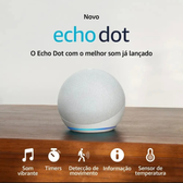 Imagem da oferta Assistente virtual SmartSpeaker Echo Dot 5ª Geração B09B8VGCR8 com Alexa Amazon Bivolt