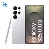 Imagem da oferta Smartphone Samsung Galaxy S25 Ultra 256GB 5G - Titânio Prata com Caneta S Pen Galaxy AI Câmera Quadrupla 200MP + Selfi
