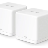 Imagem da oferta Roteador Mesh Wi-fi 6 Mercusys Halo H60x Gigabit 2 Pcs