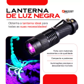 Imagem da oferta Lanterna Led Uv Branca Detecta Nota Escorpião Cor da luz UltraVioleta Marca Commlite