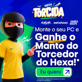 Imagem da oferta Monte o seu PC e Ganhe a Camisa da seleção!