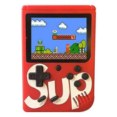 Imagem da oferta Mini game portátil videogame retrô manual 8 bits com Tela 3,0 polegadas lcd colorido para crianças 400 jogos incluso