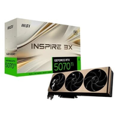 Imagem da oferta Placa de Vídeo MSI GeForce RTX 5070 Ti 16G INSPIRE 3X OC PLUS NVIDIA GeForce 16GB GDDR7 256 bit - G507T-16I3CP