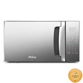 Imagem da oferta Microondas Philco PMO30EP 28 Litros Preto Com Porta Espelhada 1400w