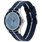 Imagem da oferta Relógio Tommy Hilfiger Feminino Borracha Azul 1782511