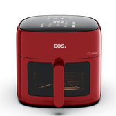 Imagem da oferta Fritadeira Sem Óleo Air Fryer Eos Chef Gourmet 6.2 Litros Compacta Digital Vermelho Eaf60v 110v