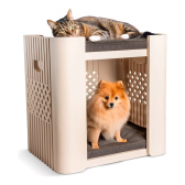 Imagem da oferta Cama Caminha Duplex P/ Gatos Acolchoado Premium Pet Stand