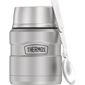 Imagem da oferta Pote Térmico de Alimentos Thermos Inoxidável King 473 ML com Colher Dobrável Aço Inoxidável