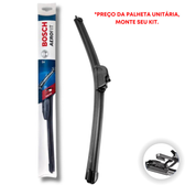 Imagem da oferta Palheta Limpador Parabrisa Carro Gancho Original Bosch Aerofit Silicone