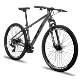 Imagem da oferta Bicicleta Aro 29 Gts Feel Glx 24 Marchas Freios A Disco Cor Cinza Tamanho Do Quadro 21