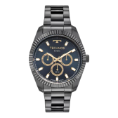 Imagem da oferta Relógio Technos Masculino Riviera Grafite - 6p79cd1a Bisel Azul