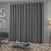 Imagem da oferta Cortina Blackout Tecido 270X150 Sala Quarto Cinza