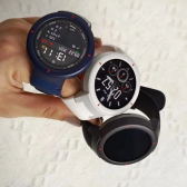 Imagem da oferta Amazfit verge relógio inteligente versão global com display amoled reproduzir música tel