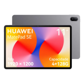 Imagem da oferta Tablet Huawei Matepad Se 11 4gb + 128gb Cinza
