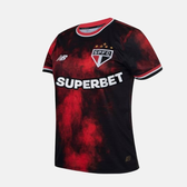 Imagem da oferta Camisa New Balance NB SPFC 2024 Comemorativa Torcedor C/P Feminino