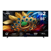 Imagem da oferta Smart TV 98" TCL QLED 4K Ultra HD 98C655 com Sistema Operacional Android TV Processador AIPQ Dolby Vision