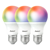 Imagem da oferta Kit 3 Lampadas Led Smart Inteligente Wi Fi Alexa Google 10w Rgb E27 Cod: 290028177-3 Avant Neo