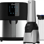 Imagem da oferta Oster Kit Blender Power Inox e Fritadeira Ultra Digital 4,8L Oster - 220V