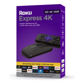 Imagem da oferta Roku Express 4K | Dispositivo de streaming HD/4K/HDR com controle remoto simples e botões de atalho Inclui Cabo HDMI