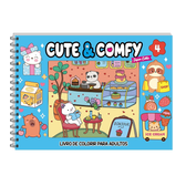 Imagem da oferta Cute & Comfy Super Extra Edição 04 - Livro de Colorir Adulto - Capa Dura Holográfica