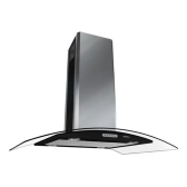Imagem da oferta Coifa De Ilha Cvc Nardelli Vidro Curvo Black 90cm Cor Preto