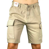 Imagem da oferta Bermuda Cargo HD masculina sarja com bolsos bags
