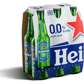Imagem da oferta Heineken Cerveja Lager Sem Alcool Long Neck 330ml Pack 6 Unidades