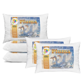 Imagem da oferta Kit 4 Travesseiro Pluma de Ganso Confortavel e Macio Antiacaro 70x50cm