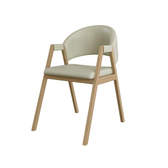 Imagem da oferta Cadeira Mesa De Jantar Suellen Estofada Reforçada - Balaqui Bege