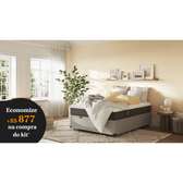 Imagem da oferta Kit Personalizável Cama Baú Casal + Colchão Casal - Emma Colchões