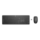 Imagem da oferta Kit Teclado e Mouse HP Sem Fio 1.600 DPI Wireless 3 Botões ABNT USB Preto - 18H24AA#AC4