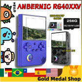 Imagem da oferta Anbernic rg 40xxv rg40xxv console de jogos portátil retrô consoles de videogame suporte saída 5g wifi sistema linux b