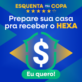 Imagem da oferta A Copa tá Chegando! Receba o Hexa com até 60% OFF!