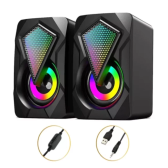 Imagem da oferta Caixa Caixinha de Som PC Computador Notebook Gamer TV USB P2