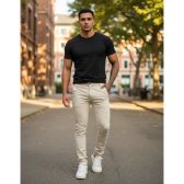 Imagem da oferta Calça Masculina Alfaiataria Social Com Lycra Premium Voker