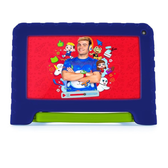 Imagem da oferta Tablet Infantil Luccas Neto com Controle Parental 4GB RAM + 64GB + Tela 7 pol + Case + Wi-fi + Android 13 + Quad Core Mu