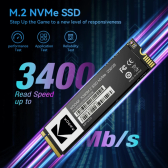 Imagem da oferta SSD Kodak NVMe M2 1TB 3400MB/s para Laptop e Desktop