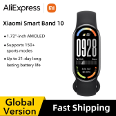 Imagem da oferta Xiaomi Mi Smart Band 10 Tela 1.72" Amoled +150 Modos Esportivos 5 ATM - Versão Global