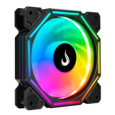 Imagem da oferta Ventoinha Rise Mode Hex Turbine PWM 120mm ARGB Preto - RM-H-ARGB-TOR-B
