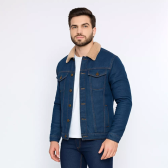 Imagem da oferta Jaqueta Jeans Forrada Masculina Premium Aconchegante