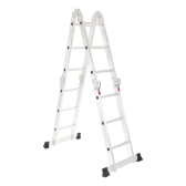 Imagem da oferta Escada De Alumínio Garden Life 4x3 Multifuncional 12 Degraus Articulada