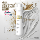 Imagem da oferta Escova Progressiva Fashion Gold 300g