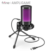 Imagem da oferta Microfone Condensador Fifine A2 RGB