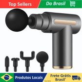 Imagem da oferta Massageador Elétrico Mini Profissional Muscular e Facial Recarregável Massagem e Terapia