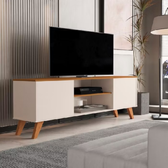 Imagem da oferta Rack para TV até 50 Polegadas 2 Portas Retrô 136cm