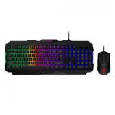 Imagem da oferta Combo Gamer Teclado e Mouse MSI GK100 RGB USB Preto