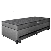Imagem da oferta Cama Box Solteiro LightSpuma com Baú - e Cama Auxiliar 55x88x188cm Lady